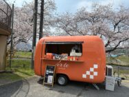4/2(木)3(金)は西伯病院桜土手に出張ジェラート！🌸